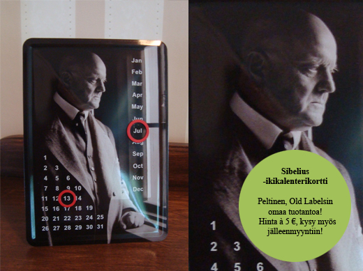 Sibelius-ikikalenterikortti